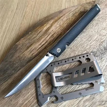 Раскладной складной нож шарикоподшипник 8cr13mov лезвие нейлоновая ручка для кемпинга Многоцелевой Охотничий нож для выживания EDC тоже