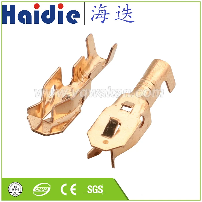 100 шт. Авто терминал для elcetric разъем, обжимные свободные контакты свободные клеммы DJD023-2