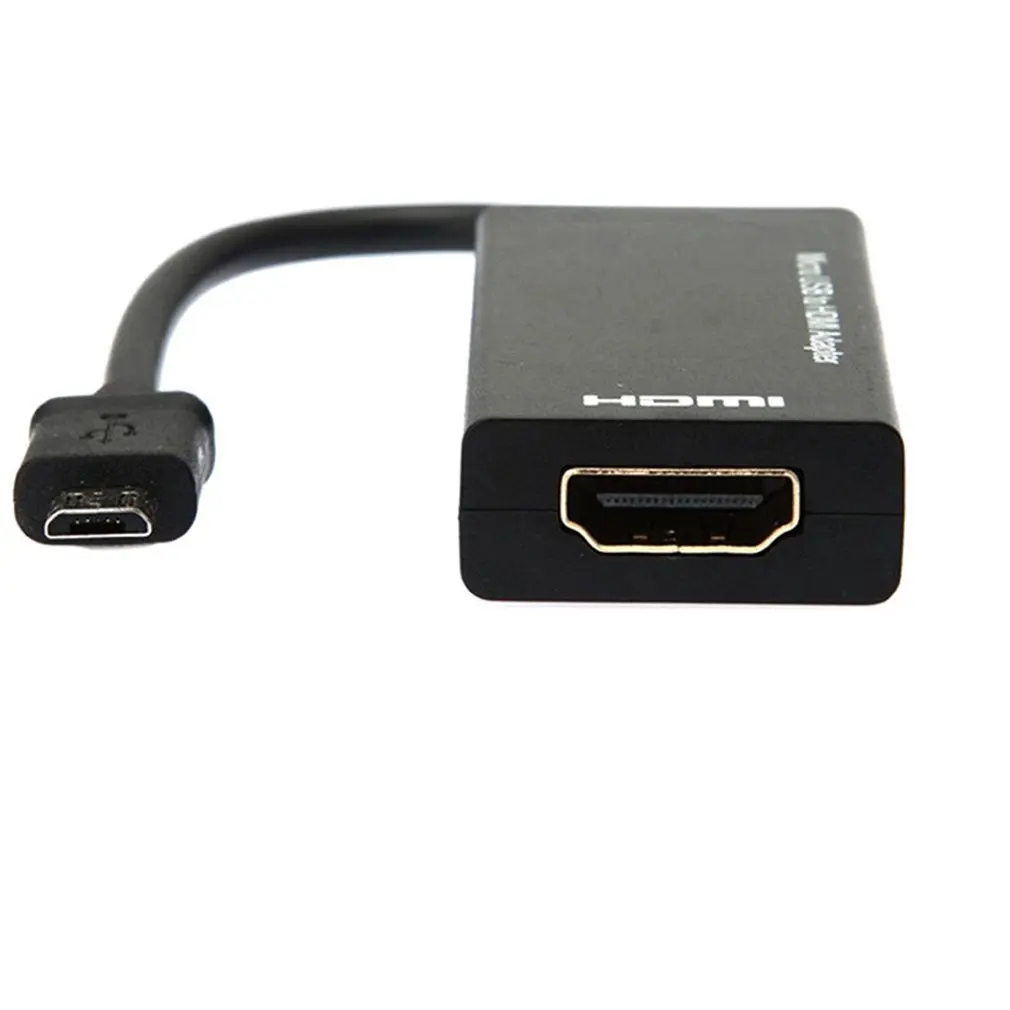 Микро USB к HDMI 1080P кабель с 5Pin к 11Pin конвертер адаптер для HDTV/смартфон/телевидение