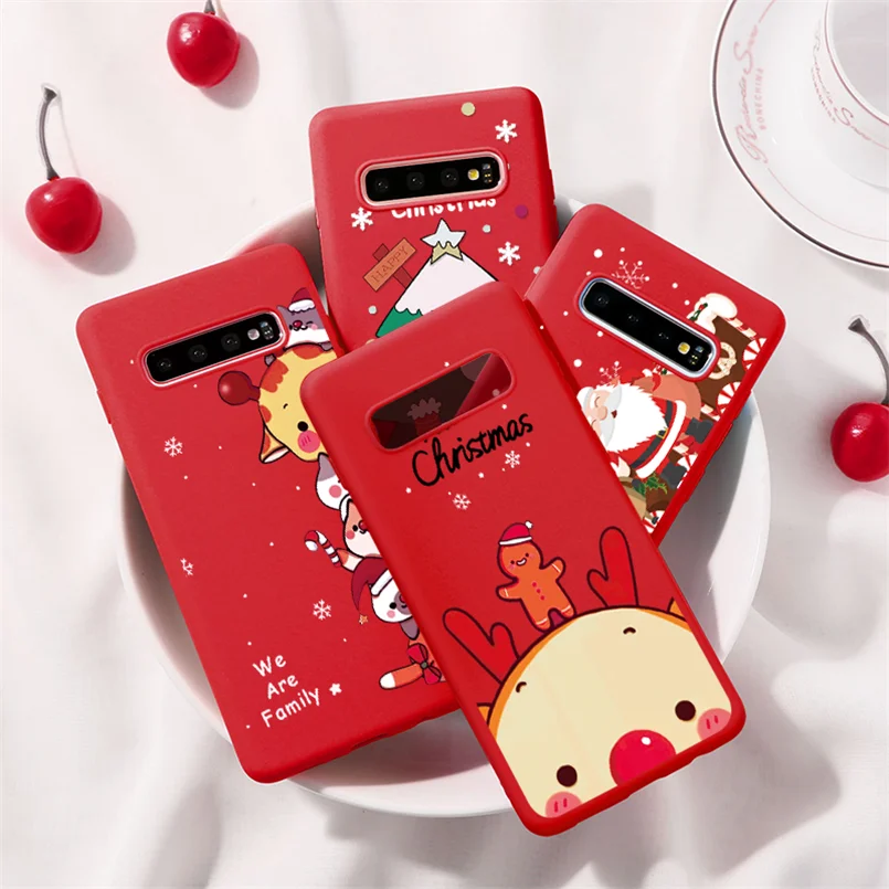 

TPU Matte Merry Christmas Deer Case For Samsung Galaxy J4 J6 J8 A6 Plus A7 A8 A9 2018 J2 J3 J5 J7 Prime A3 A5 A7 2017 2016 Cover