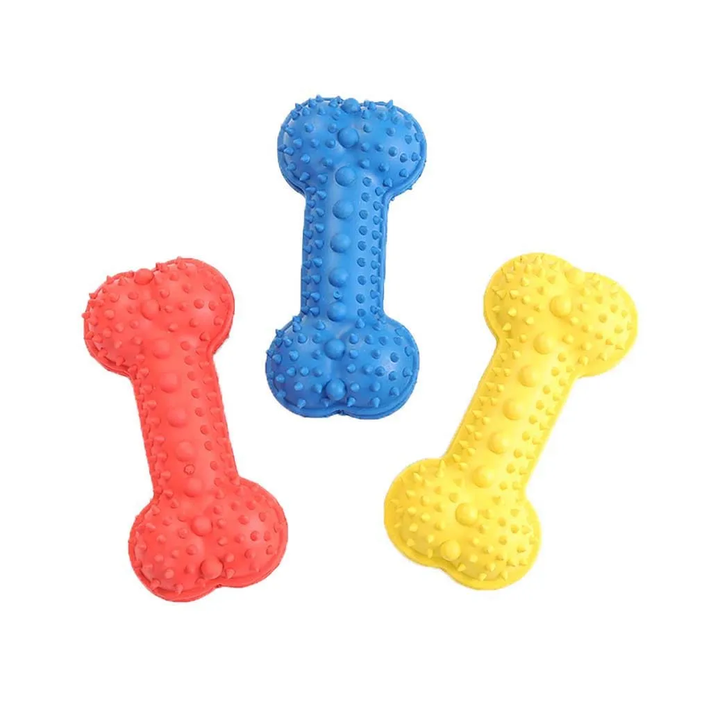 Игрушка для домашних собак, головоломка, утечка, резиновая кость, игрушка, устойчивая к укусам, молярный бар, горячая Распродажа, тренировочная чистка зубов, молярная игрушка для собак T6