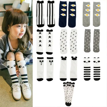 

Star Print Kids Cotton Socks Fox Baby Cotton Socks Knee High Long Leg Warmers Socks Boy Girl Children Socks 0-6T