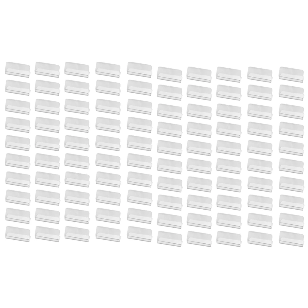 100 Pcs Earring Card Adapter, Self-Adhesive Earrings Display Card Holder for Jewelry Accessory Display 1x1.2 inch