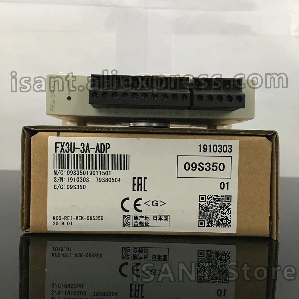 И MELSEC-FX3U PLC комбинированный аналоговый I/O адаптер FX3U-3A-ADP для серии FX3