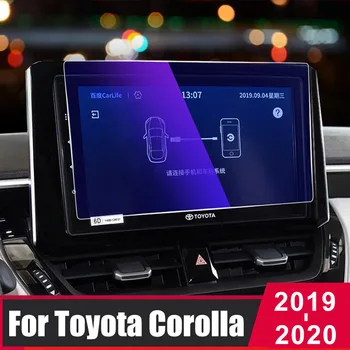 

For Toyota Corolla E210 2019 2020 Tempered Glass Car Navigation Screen Protector Touch Display Screen Film Sticker Anti Scratch