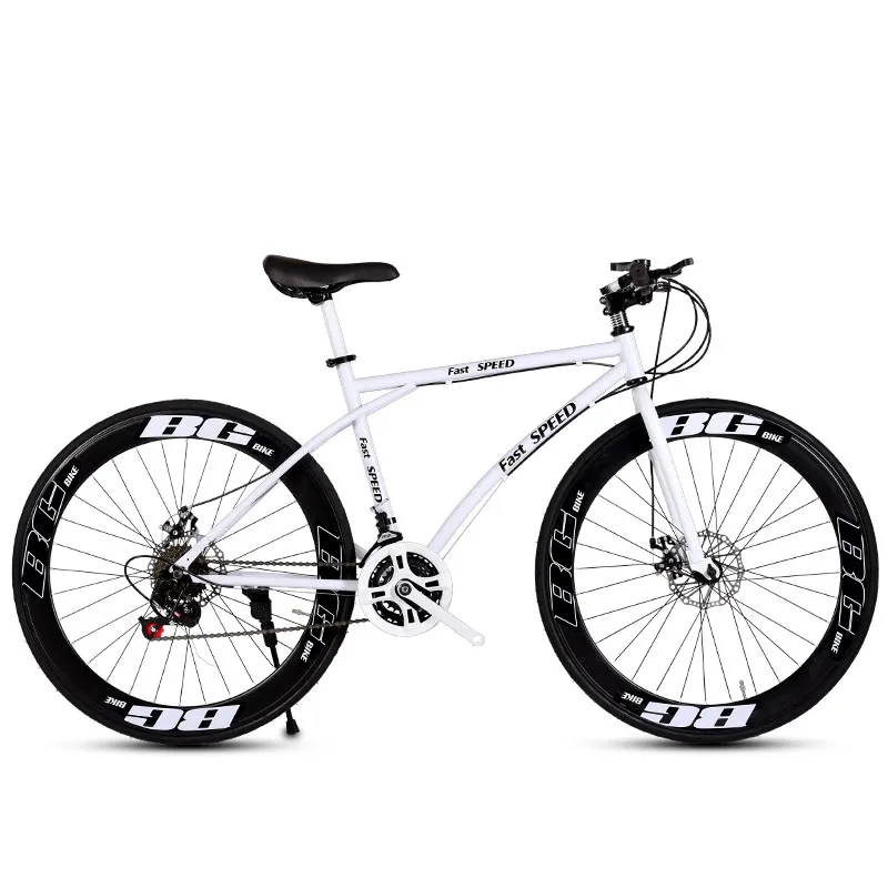 Discount Fixed Gear Bicycle Bike 60 Knife 27 Speed Retro Track Single Speed Bike Color Frame Man Woman and Students 2019 New 2 Discount Fixed Gear Bicycle Bike 60 Knife 27 Speed Retro Track Single Speed Bike Color Frame Man Woman and Students 2019 New 2