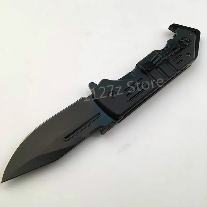 New pocket hunting folding Knives With Aluminum Handle AK-47 Survival Tactical Knife outdoor camping EDC Christmas gift knife