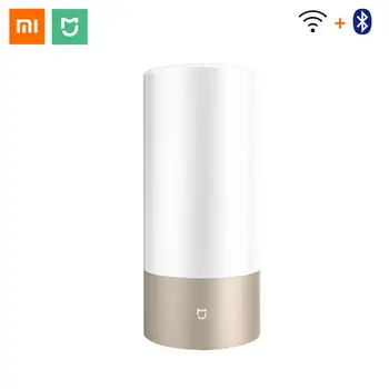 

Original Xiaomi Mijia LED Bedside Lamp 16 Million Color Smart Scenes Table Lamp Light Wifi Bluetooth Connect APP Remote Control