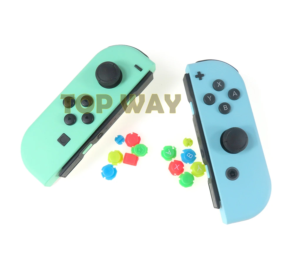 1set Colorful Directions Keys Buttons Joystick Nintendo Switch Ns Nx Controller Joy-con Left Right Controller - Accessories - AliExpress