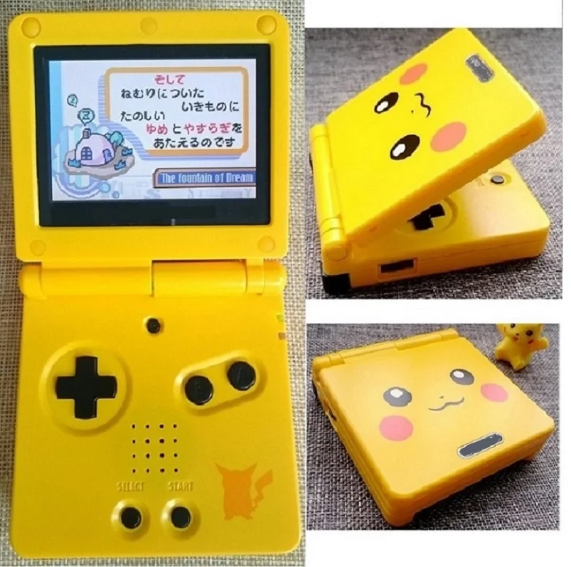 Восстановленный для игровой консоли Game Boy SP IPS LCD GBA с ЖК-дисплеем подсветкой iPS и 5