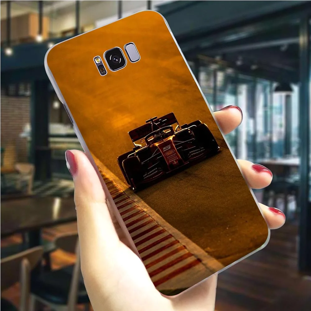 K2505703 Чехол для телефона samsung Note 9 F1 Racing Car Cover Note 8 M10/M20/M30 Galaxy S6/S7 Edge S8/S9/S10 Plus S10e жесткий чехол - Цвет: K2505703