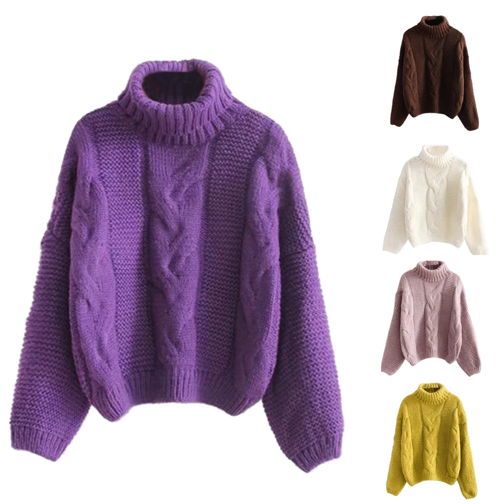 Осенне-зимний женский свитер, модный белый свитер, базовый Женский пуловер с рукавом «летучая мышь», однотонная женская Повседневная тонкая вязаная уличная одежда