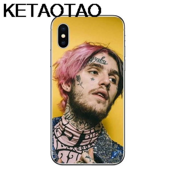 Цвет: желтый KETAOTAO Lil Peep Super 1 rapper чехол для телефона s для iPhone 4S 5C 5S 6S 7 8 Plus XR XS Max чехол кристально чистый мягкий TPU чехол s - Цвет: Цвет: желтый