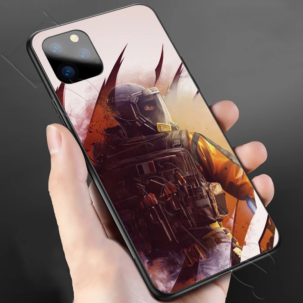 Lavaza R6 Rainbow Six Siege силиконовый мягкий чехол для iPhone 11 Pro XS Max XR X 8 7 6 6S Plus 5 5S SE
