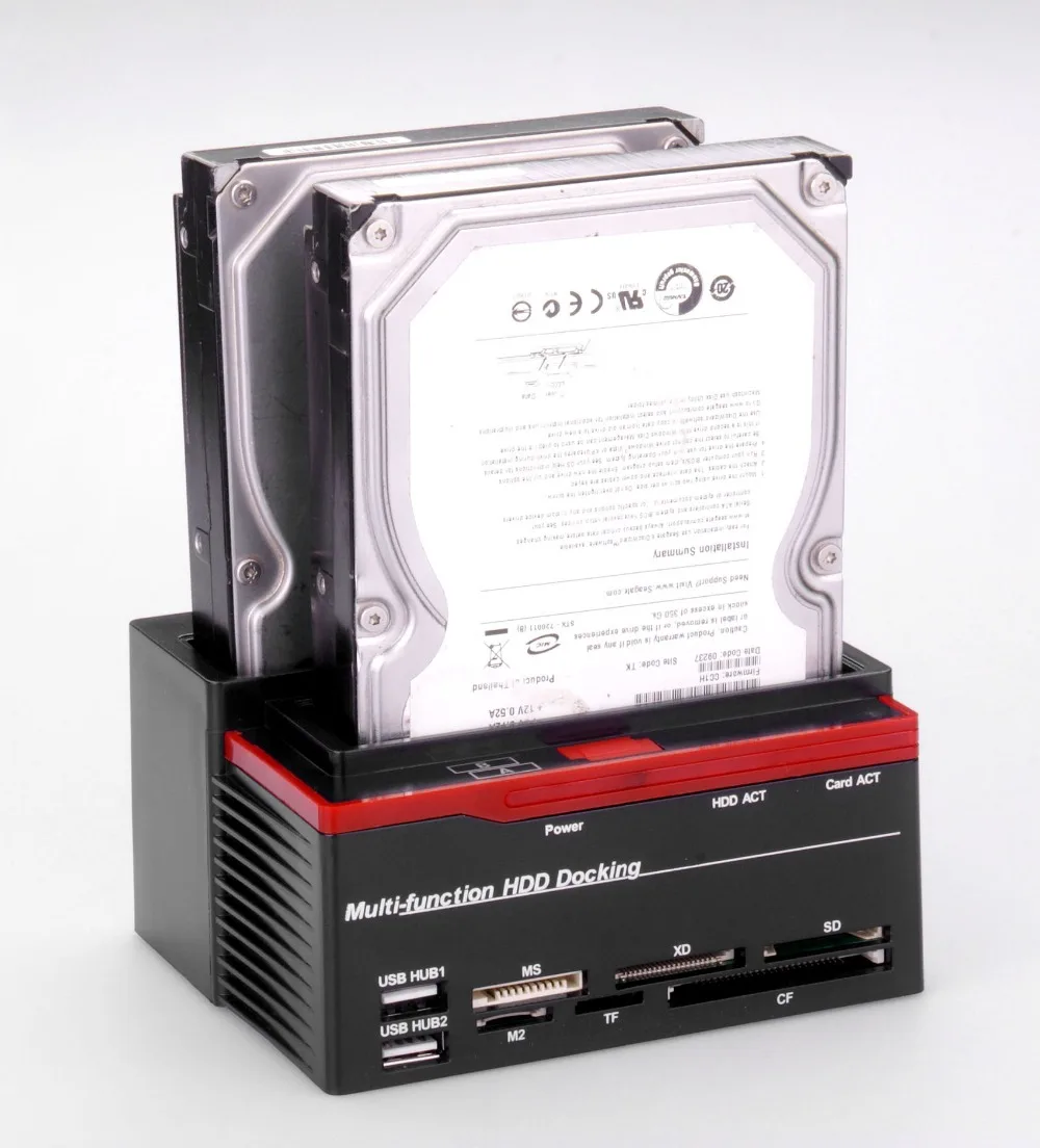 Док-станция для жесткого диска, корпус для жесткого диска, чехол USB 2,0-SATA порт IDE порт, внешний жесткий диск для жесткого диска, кардридер USB2.0 концентратор