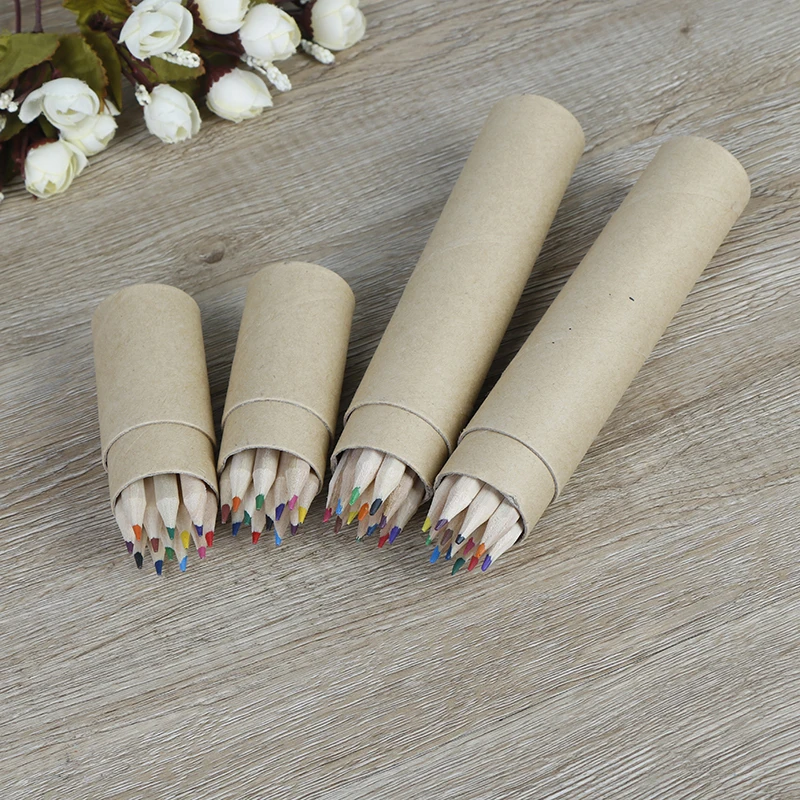 Набор цветных карандашей 12 шт./упак. деревянные цветные карандаши для рисования