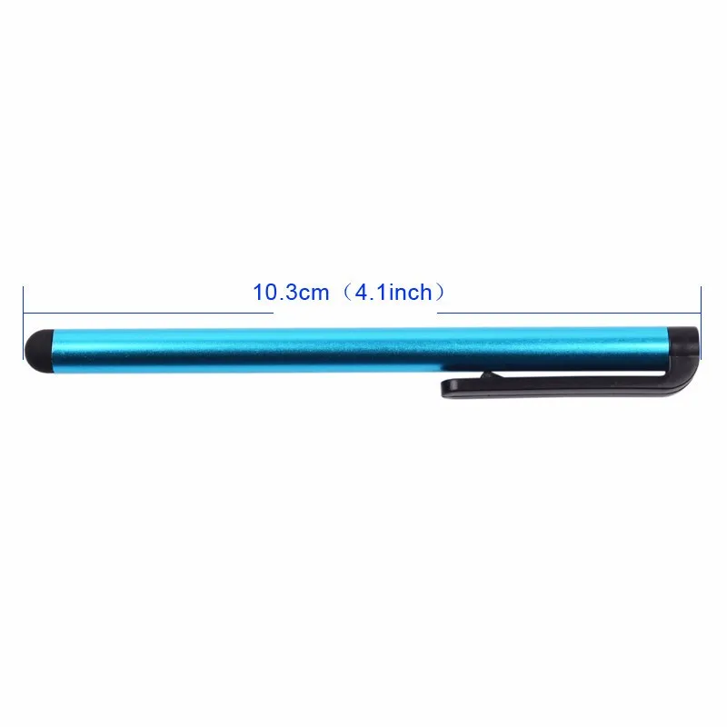 100 шт./лот емкостный сенсорный экран стилус для Samsung Galaxy Ipad Air Mini iPhone Android Phone Tablet