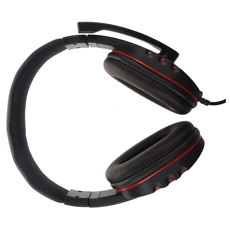 PC 914 Earphones USB2 0 miniphone for PS3 Video Game black and red 