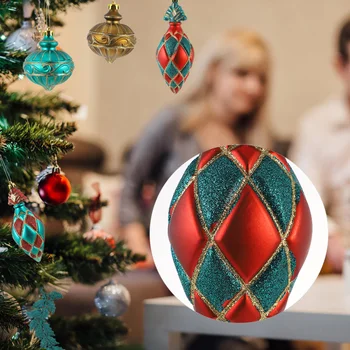 

1 Set Portable Lightweight Durable Christmas Tree Pendant Ball Hanging Deccor Shop