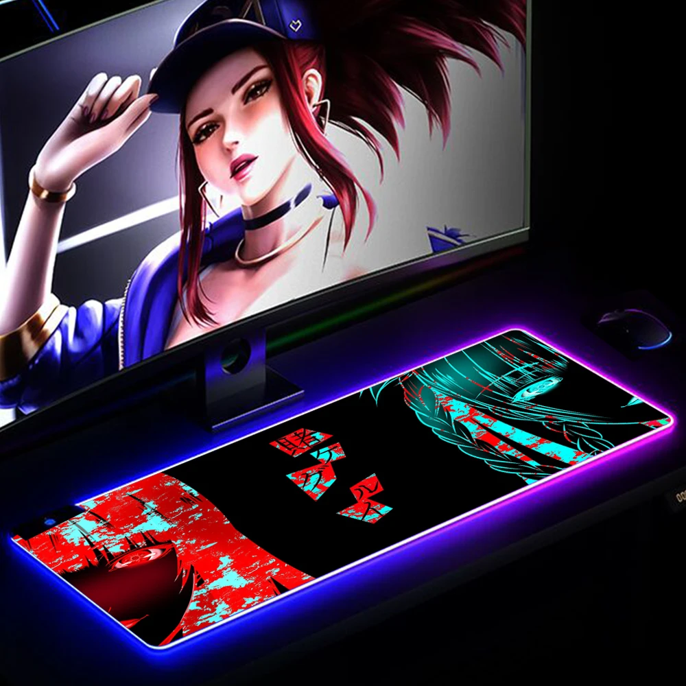 Anime Kakegurui Yumeko Jabami Laptop Computer Mousepad Rgb Mouse Pad