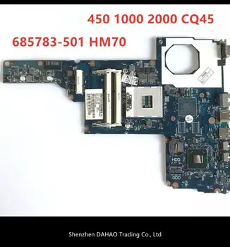 

Free Shipping 685783-001 685783-501 For HP 450 1000 2000 CQ45 Laptop Motherboard 6050A2493101-MB-A02 HM70 DDR3 100% test working