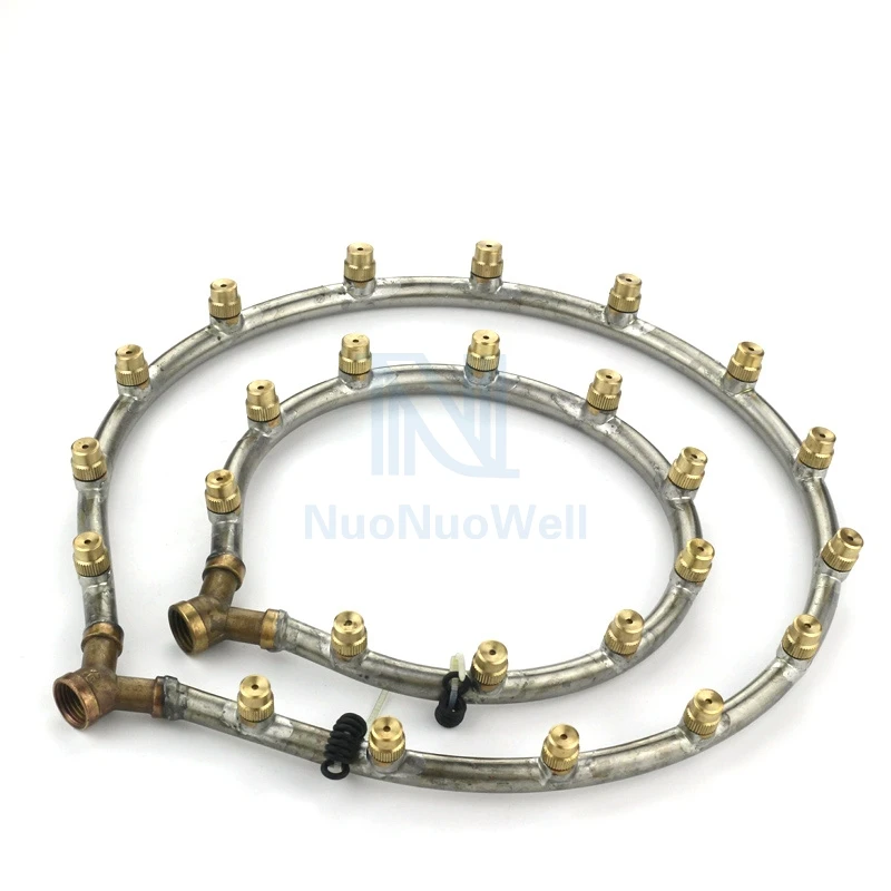 

M14 *1.5MM Agricultural Insecticide Sprayer Ring Stainless Steel Atomizing Adjustable Nozzle Garden Dedust Humidify Sprinkler
