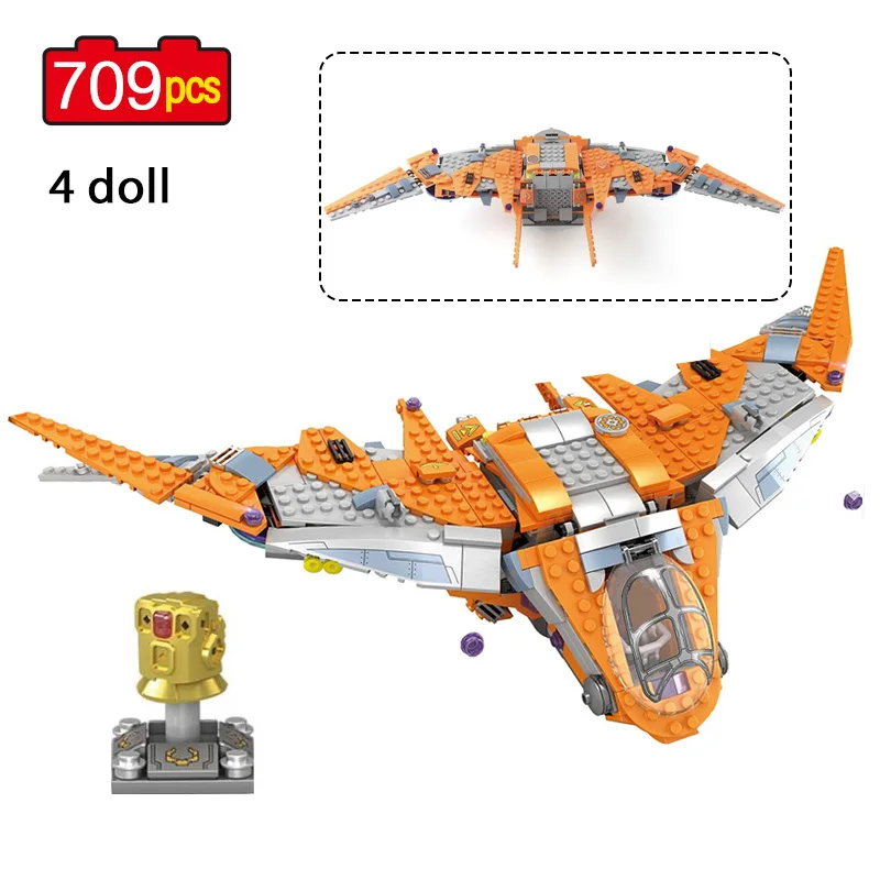 

Marvel Thanos Ultimate Battle Building Blocks Compatible Legoinglys Marvel Avengers Super Heroes Bricks Toys for Children