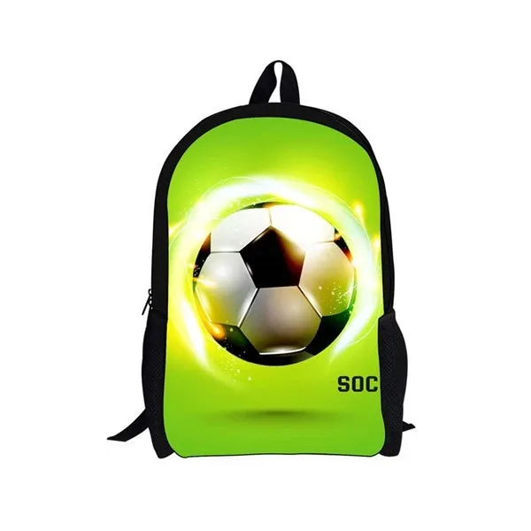 

Custom pattern Sports ball backpack For Teenagers Kids Boys Children Student School Bags Unisex Laptop backpack Travel Bag