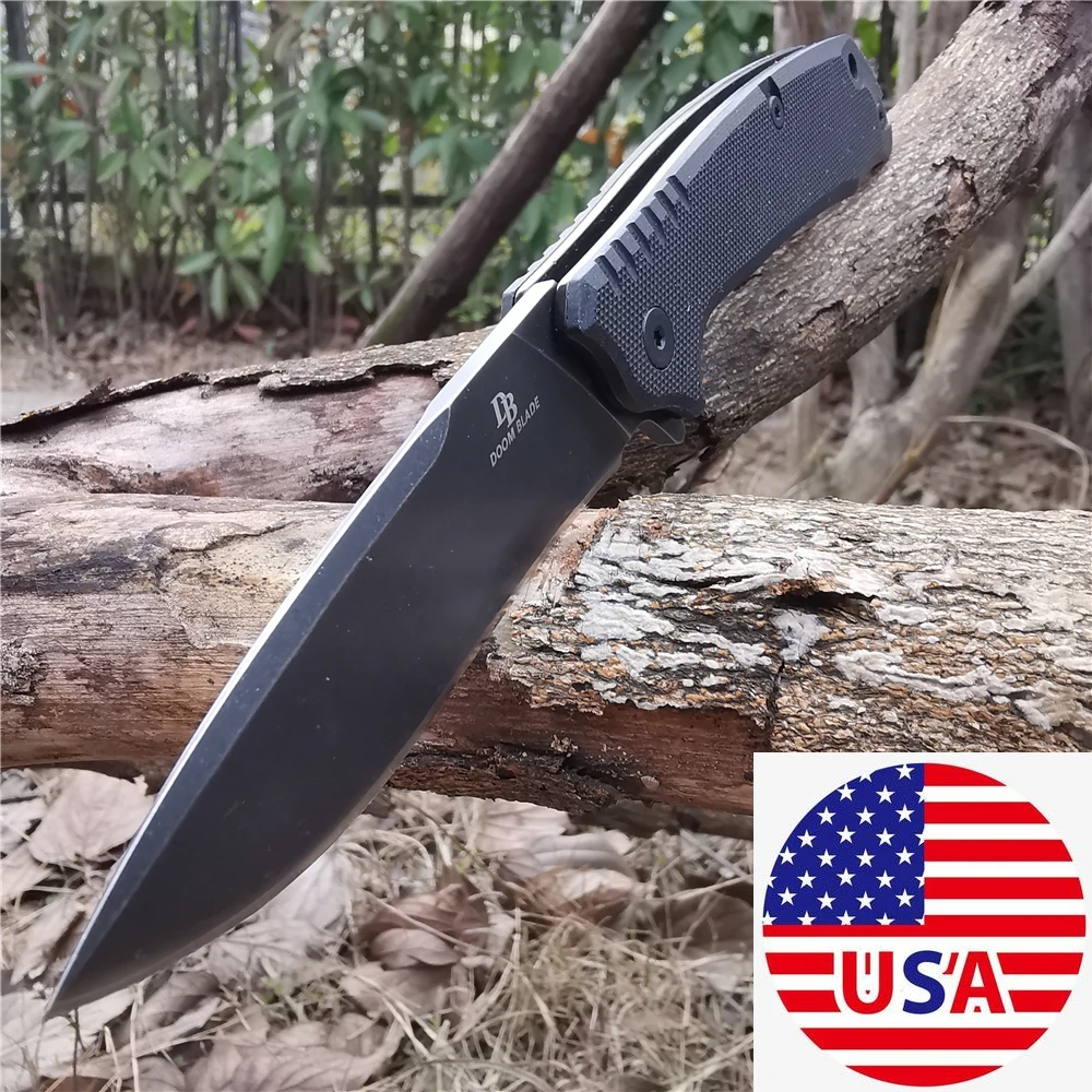 Складной нож G10/Micarta D2 тактический карманный для повседневного использования
