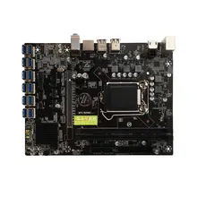 Из RU) B250 BTC материнская плата LGA1151 процессор DDR4 память 12 карт USB3.0 адаптер расширения настольный компьютер материнская плата