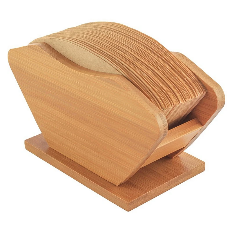 

Coffee Filter Holder,Coffee Filter Storage,Fan Shape Coffee Filter Dispenser Rack