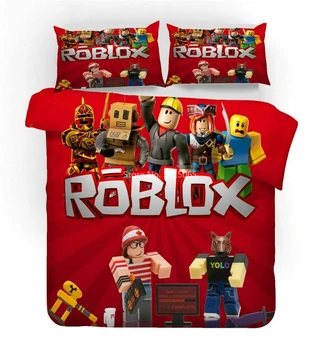 

Hot Roblox Games Bedding Set Cartoon 3d DynaBlocks Sandbox Game Duvet Cover Sets Pillow Case Twin Full Queen King Free Shipping
