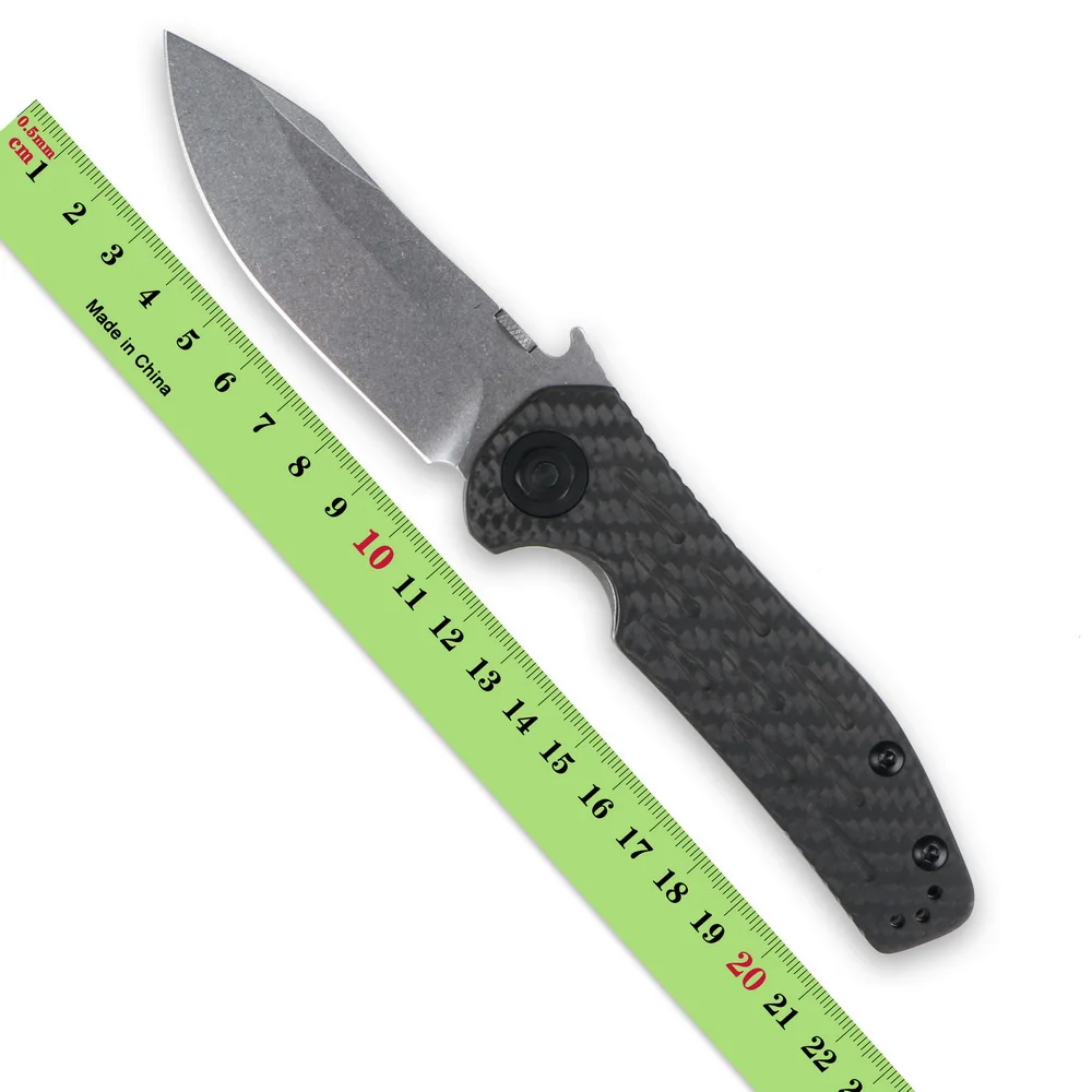 Складной нож ZT 0630 лезвие D2 ручка из углеродного волокна и титанового сплава