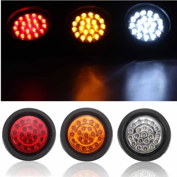 

1PC Back Ute Car Truck 12V 21LED Indicator Light Trailer Boat Reverse Rear Stop Tail Lamp Colour: Red/Amber/White