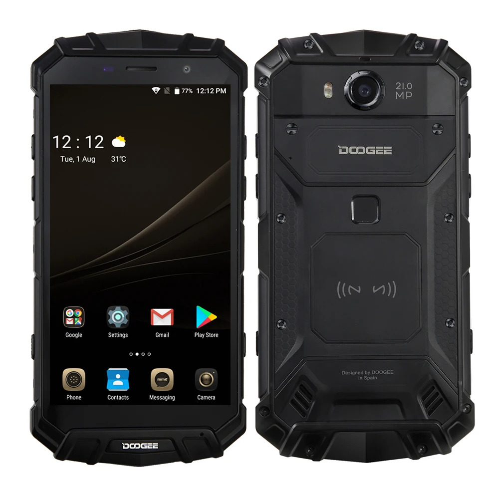 Смартфон DOOGEE S60 Lite 5 2 дюйма IP68 водонепроницаемый четырехъядерный 4 ГБ 32 Android 8 1 LTE