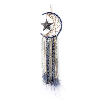 

Tassel Wall Hanging Moon Dream Catcher Bohemian Home Decoration Tassel Wall Hanging Moon