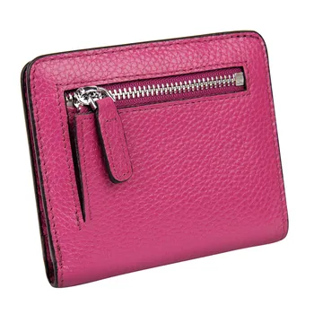 

Coin Purse Pink Wallet Women Small Fashion Casual Card Holder Large Capacity Pu Leather Wallet Women Mini Card Holder Rfid Zip
