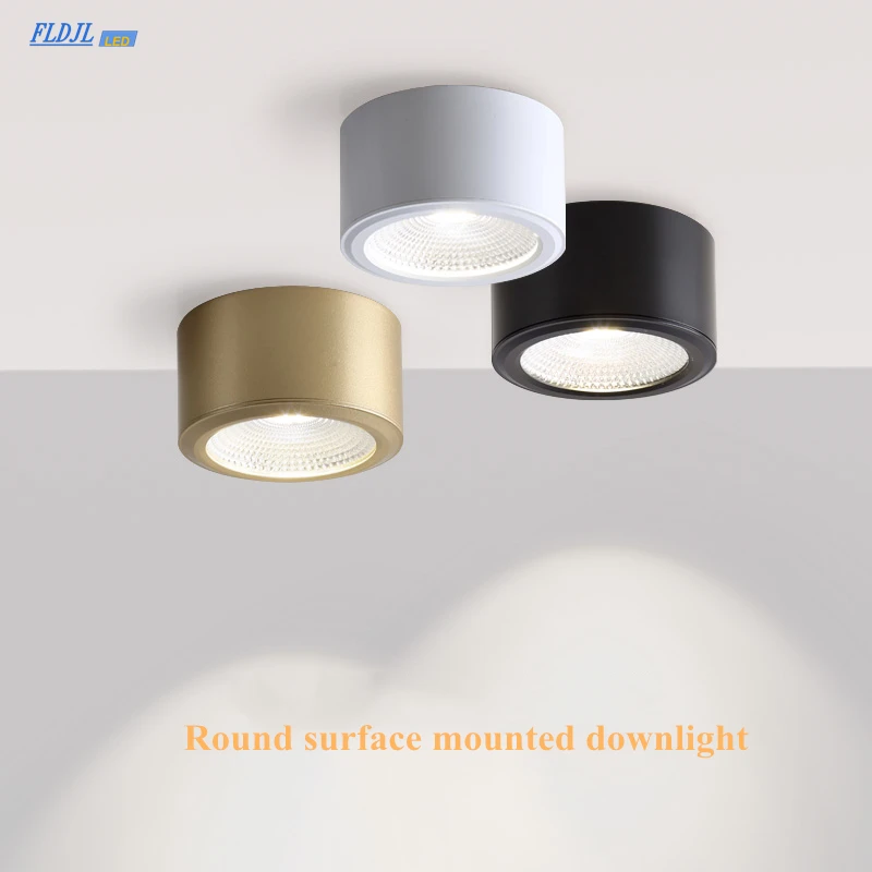 Dimmable surface mounted LED 3W 5W 7W 12W LED light kitchen and bathroom dimmable LED COB Dimmable surface mounted LED 3W 5W 7W 12W LED light kitchen and bathroom dimmable LED COB