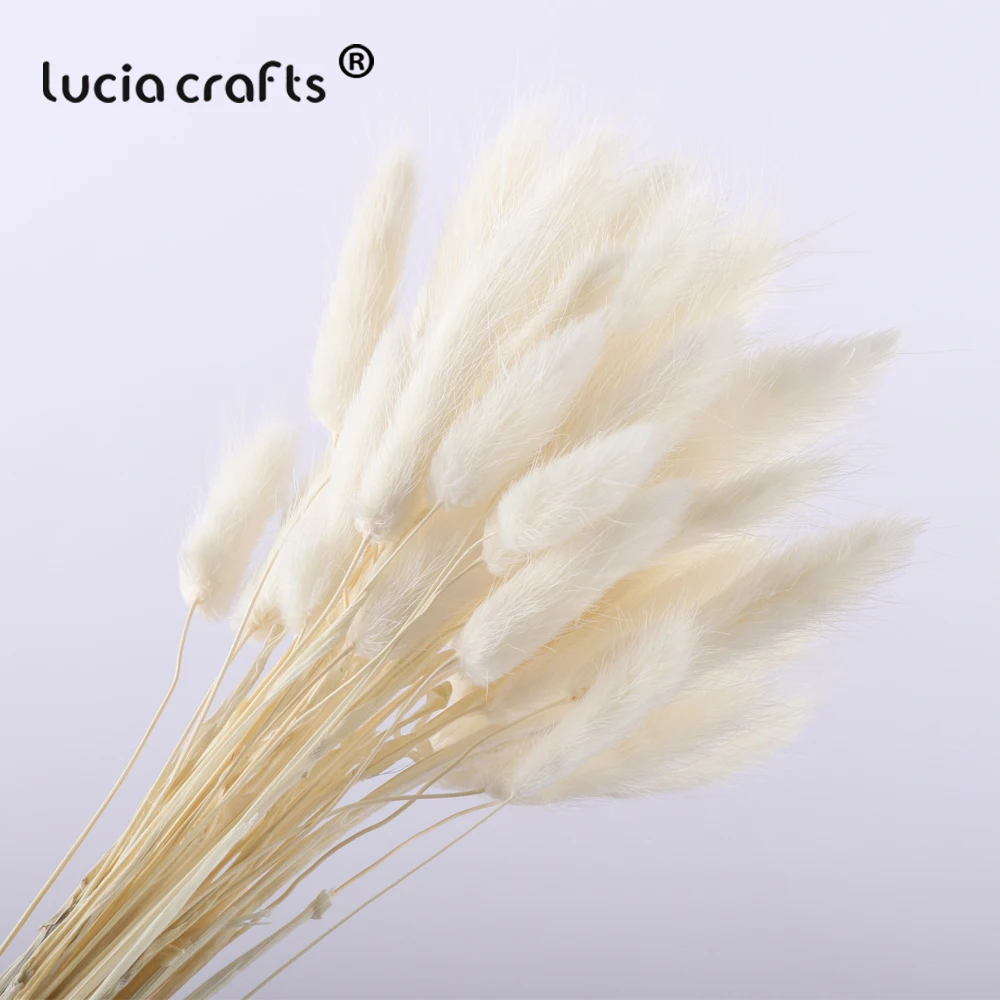 Букет из натуральных сушеных цветов Lucia Crafts 30 шт./лот с градиентом для украшения