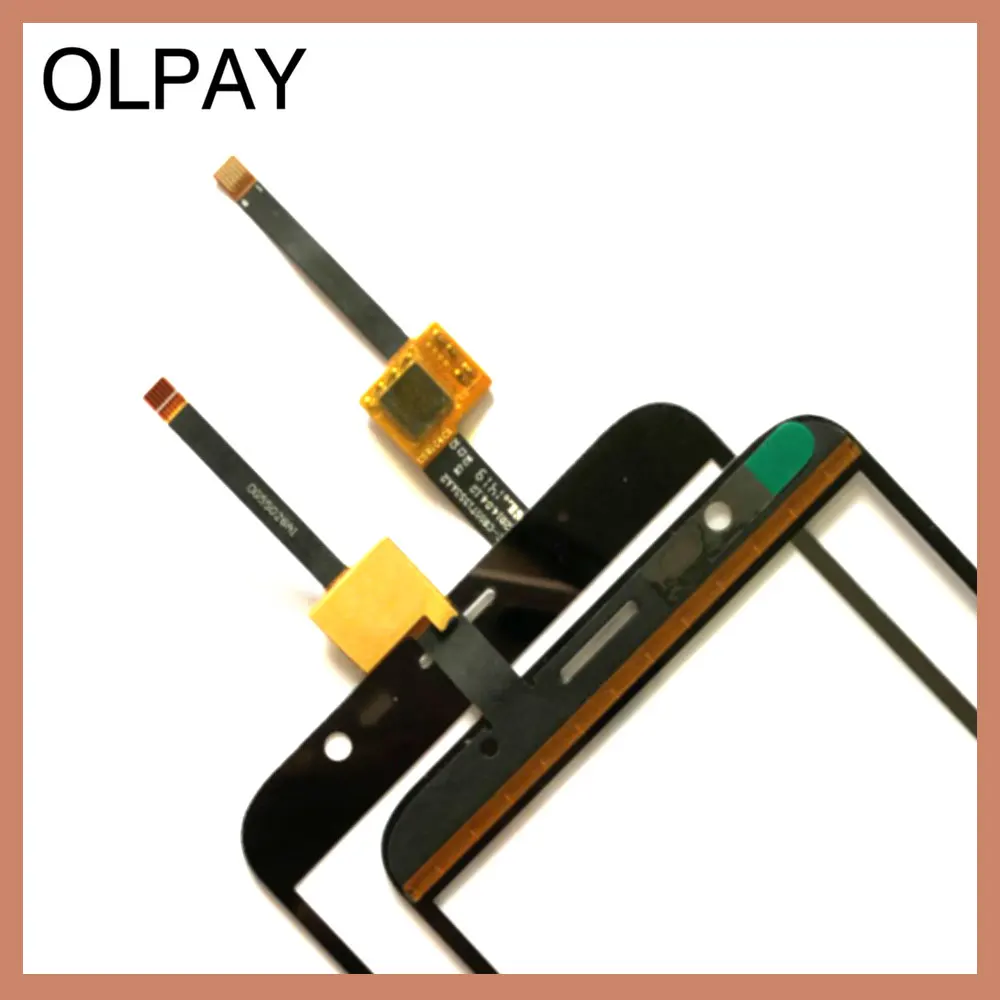 OLPAY 5,5 дюймов Сенсорная стеклянная панель для Alcatel One Touch Flash OT6042 OT 6042 6042D OT-6042D сенсорный экран дигитайзер стекло сенсор