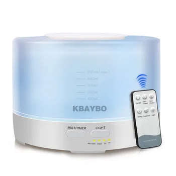 

500ml Remote Control Ultrasonic Air Aroma Humidifier Essential Oil diffuser Aroma Diffuser Aromatherapy Household
