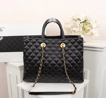 

Luxury fashion casual handbag designer palm print chain shoulder bag large capacity clutch bag composite bag