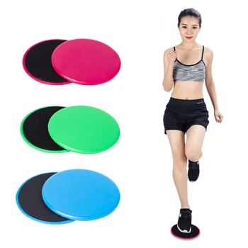 

2PCS Gliding Discs Slider Fitness Disc Exercise Sliding Plate For Yoga