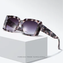 Fashion Women's Sunglasses Square Frame Stylish Girls Ladies Sun Glasses Outdoor Eyewear Female Travel UV400 Trendy Holiday