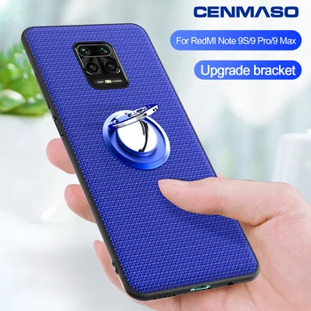 

For Redmi Note 9S 9 Pro 8 8T 7 Case Car Magnetic Ring Shockproof Cover for Xiaomi Mi 10 Lite Note 10 9T Redmi Note 8 Pro Case