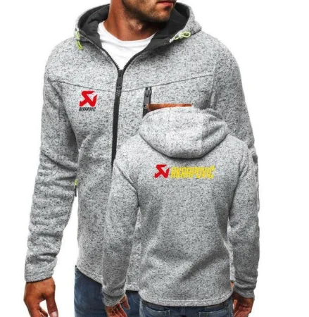 Новинка, мужская толстовка с капюшоном для мотокросса, Повседневная Толстовка Jas Racing, мотоциклетная куртка, байкерская куртка JK - Цвет: Коричневый