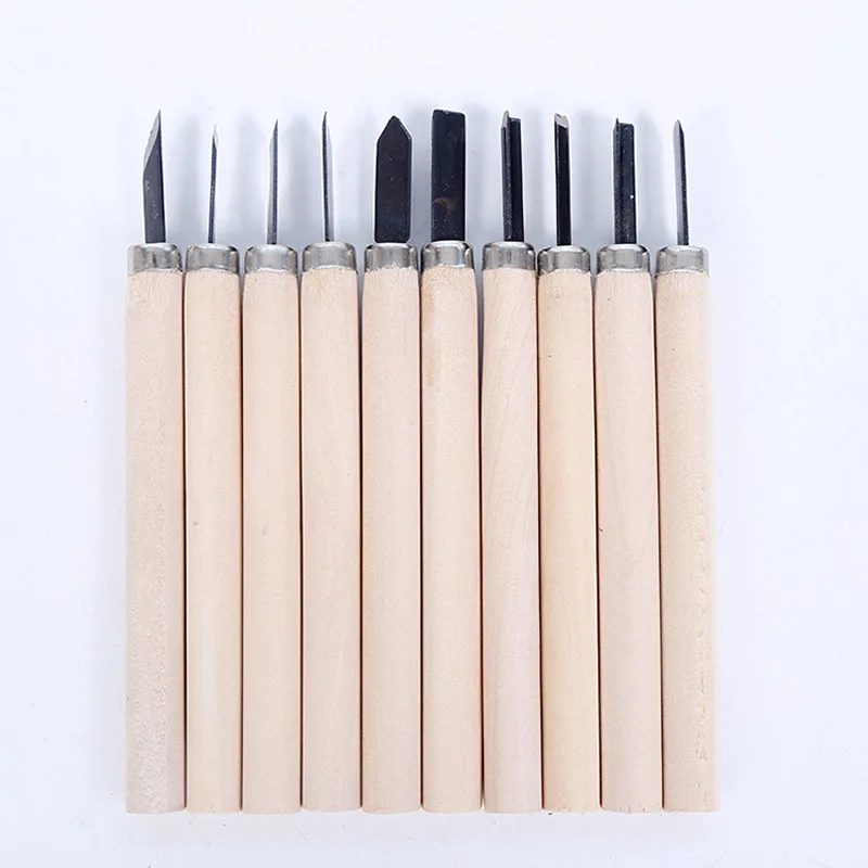 

12pcs Woodcut Knife Scorper Wood Carving Tool Woodworking Hobby Arts Craft Nicking Cutter Graver Scalpel Multi DIY Pen
