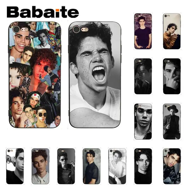 

Babaite cameron boyce Black Soft Shell Phone Cover For iPhone 8 7 6 6S Plus X XS MAX 5 5S SE XR 11 11pro 11promax