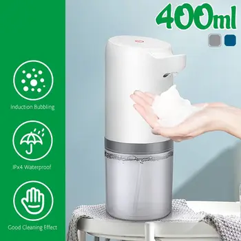 

400ml Sensor Bathroom Dispenser Automatic Foaming Washing Phone Soap Dispenser Sensor Foam Machine Quikly Bubbling