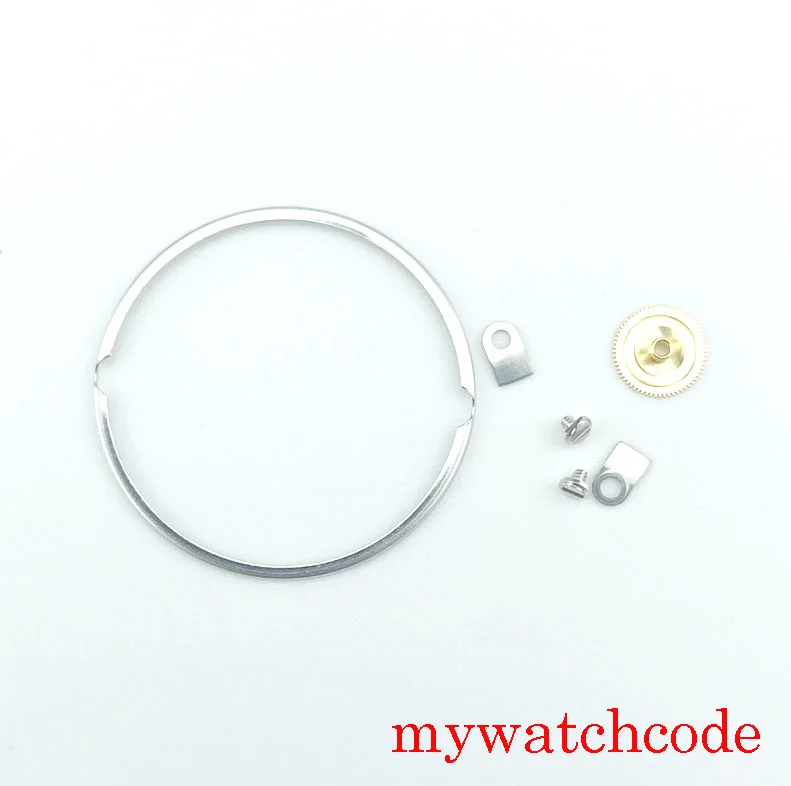 Genuine 25 Jewels Original PT5000 Mechanical Movement With Datewheel 28800/Hour Frequency Wristwatch Parts White Datewheel